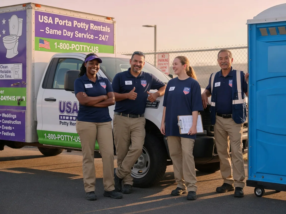 Porta Potty Rental company in Darwin, CA