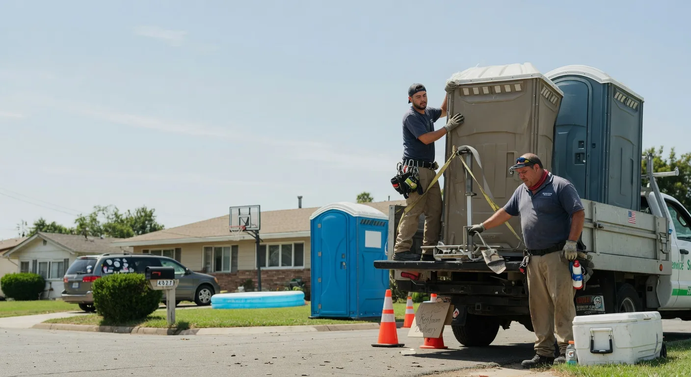 Porta Potty Rental in Darwin, CA near me